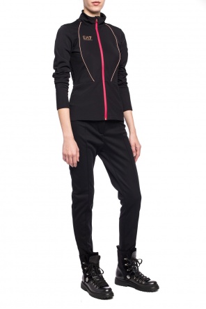 Branded band collar sweatshirt, zdjęcie 2 Branded band collar sweatshirt od EA7 Emporio Armani